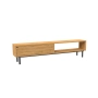 Szafka RTV-82 Drewno Lite Dąb Loft Lakier Rozmiary od 100 cm do 200 cm PREMIUM